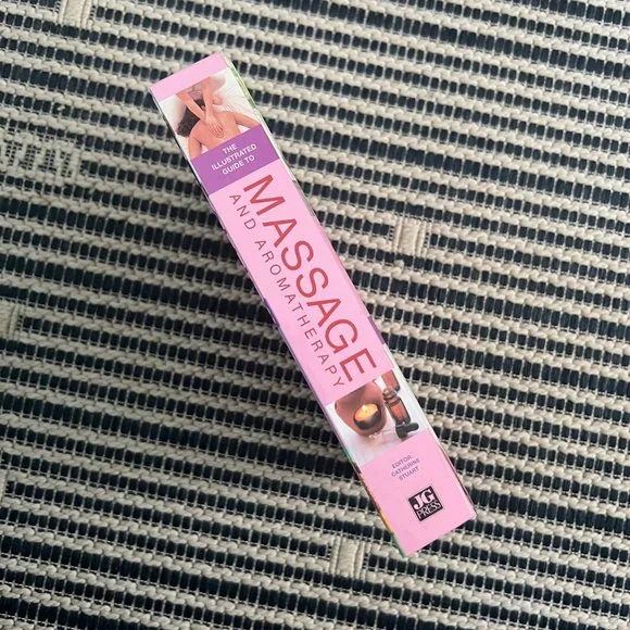 The Illustrated Guide to Massage & Aromatherapy Hardcover Book - Picture 2 of 5